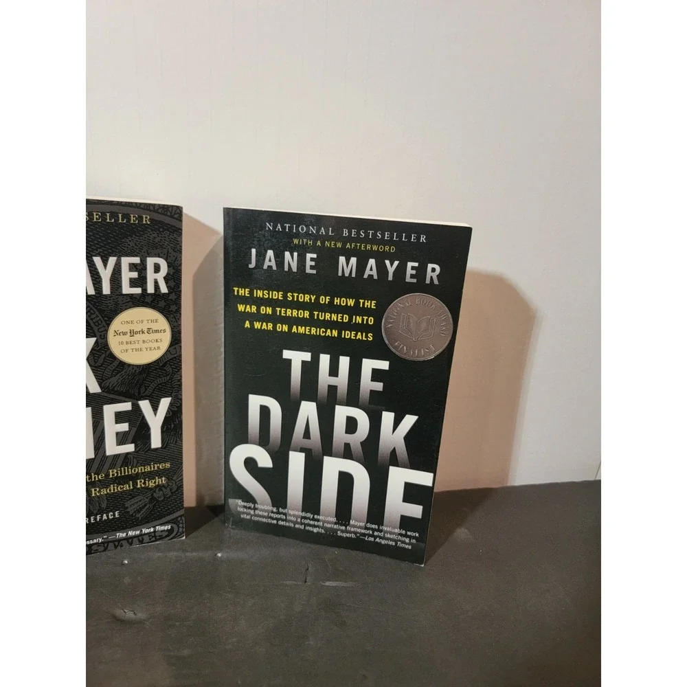 Jane Mayer Dark Money, The Dark Side The Hidden History of Billionaires Sc Book